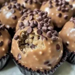 Chocolate Chip Cookie Dough Protein Balls!