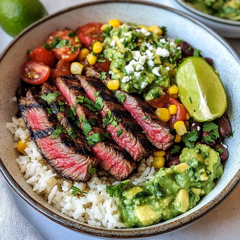 Cilantro Lime Steak Bowls: A Flavorful Recipe for a Quick Dinner