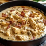 Creamy Chicken & Bacon Stroganoff
