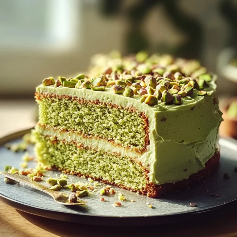Pistachio Sheet Cake