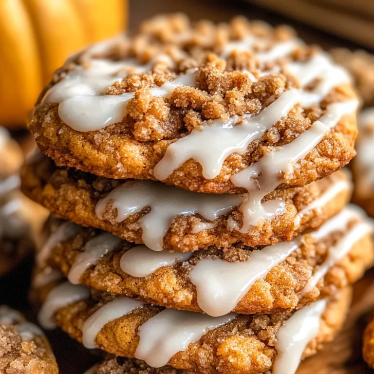 Pumpkin Coffee Cake Cookies