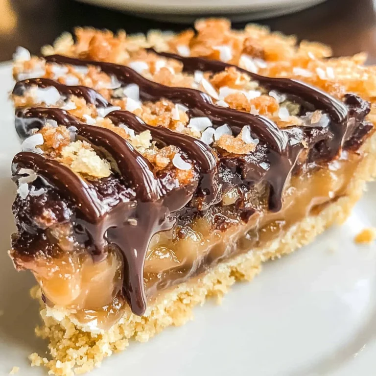 Samoas Cookie Pie
