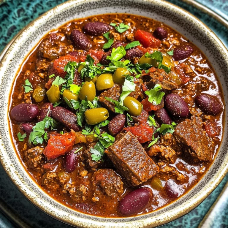 Short Rib and Chorizo Chili Recipe