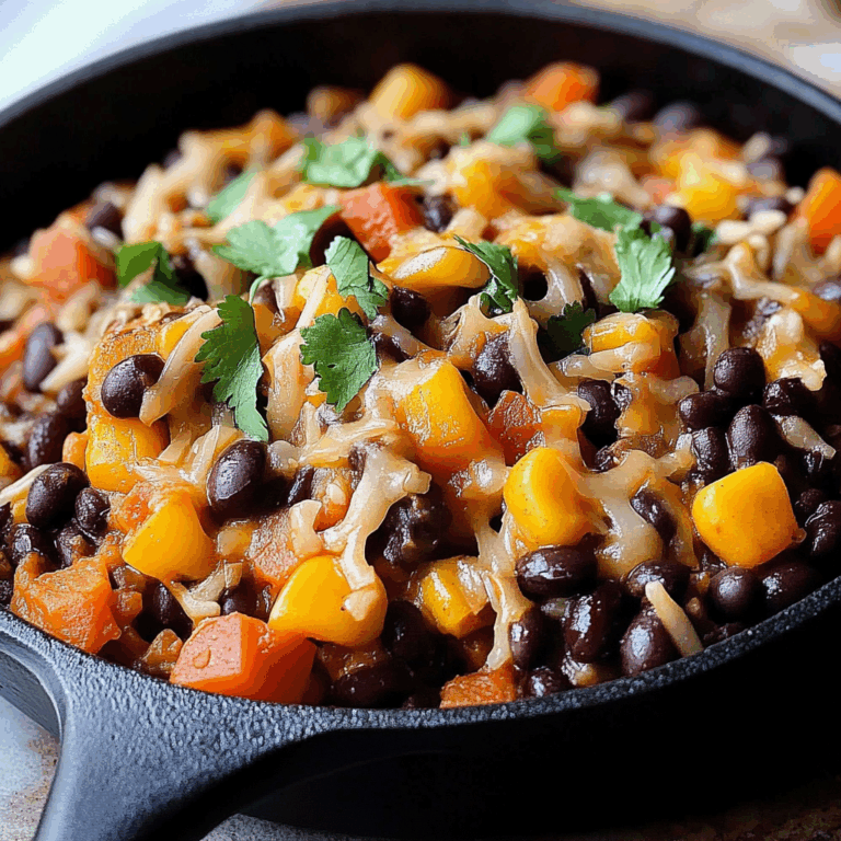 Southwest Black Bean Skillet Recipe