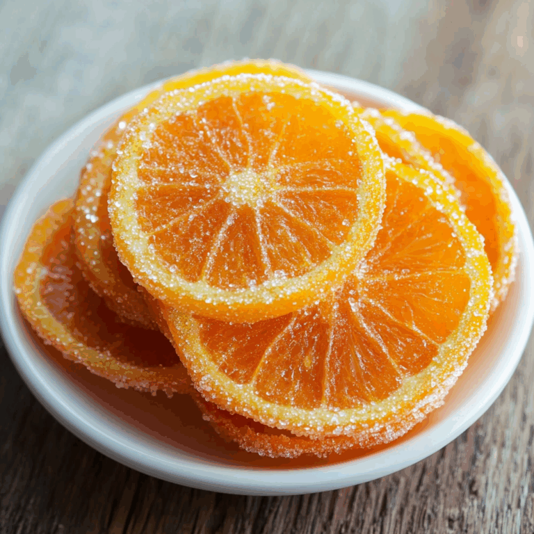 Candied Orange Slices