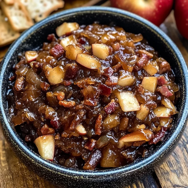Apple Whiskey Turkey Bacon Jam