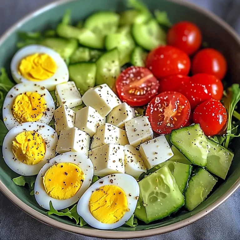 Avocado Egg Salad Bowl with Feta & Crunchy Cucumber