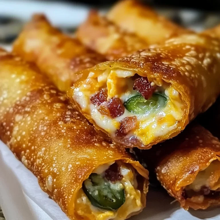 Bacon Jalapeño Eggrolls