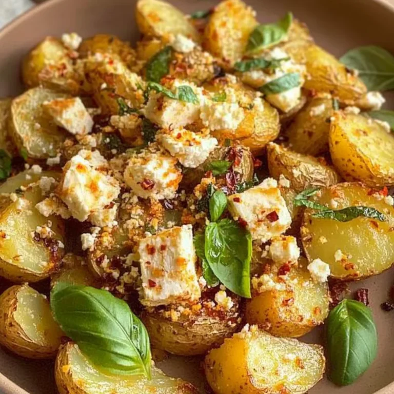 Baked Feta Potatoes