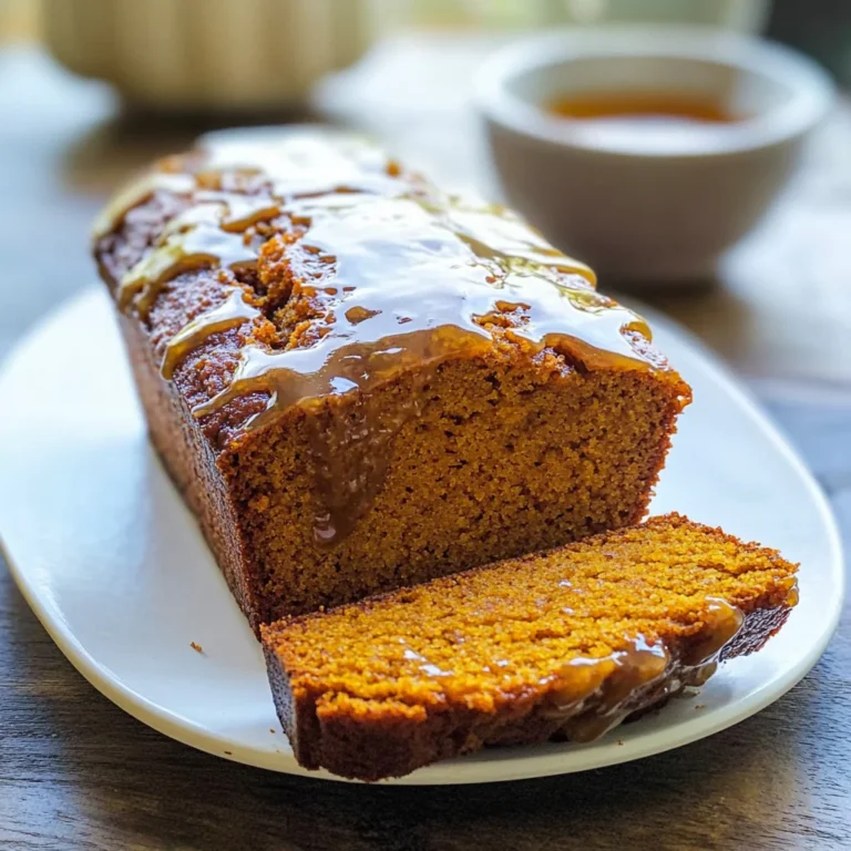 Chai Spice Maple Pumpkin Bread