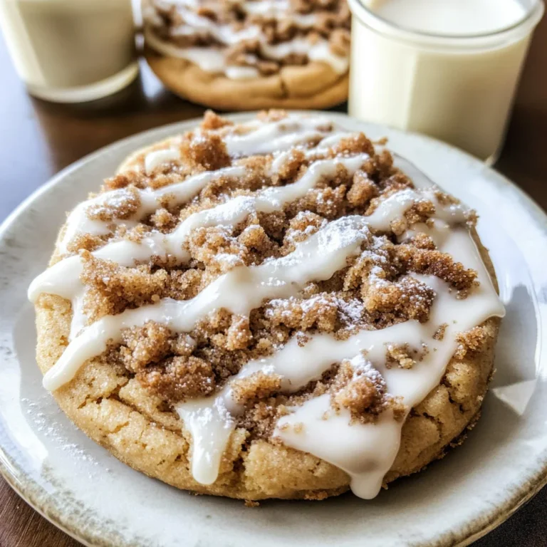 Coffee Cake Cookies