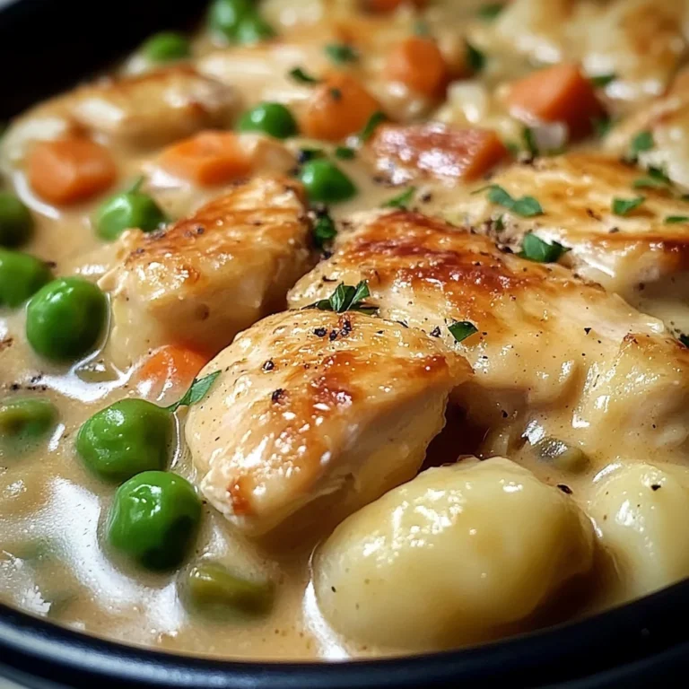 Creamy Chicken and Gnocchi Pot Pie Recipe