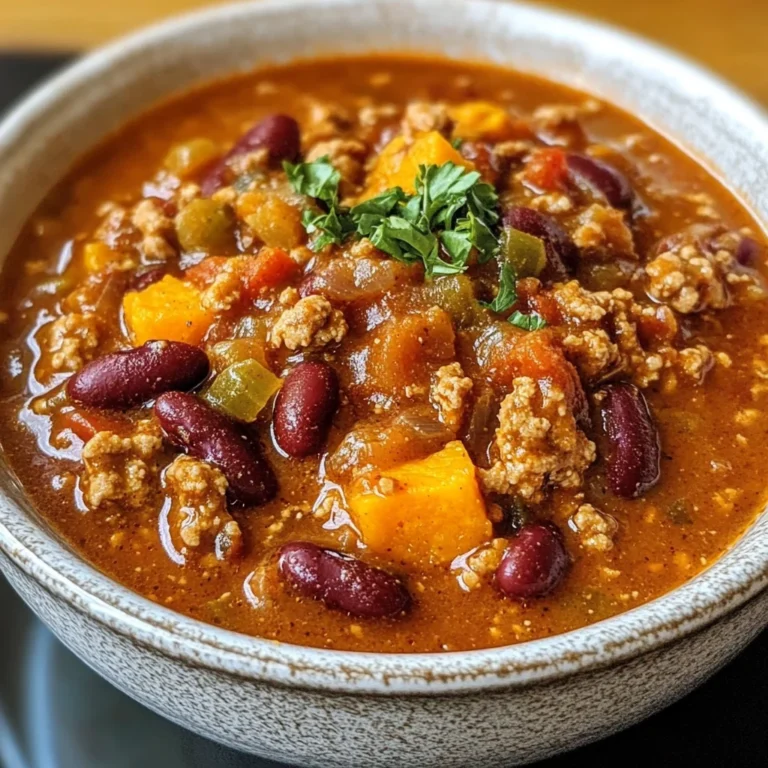 Crockpot Pumpkin Chili