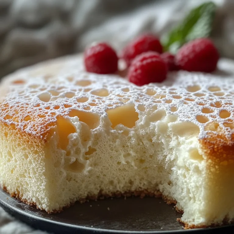 Light & Fluffy Yogurt Cloud Cake – The Best Airy Dessert !