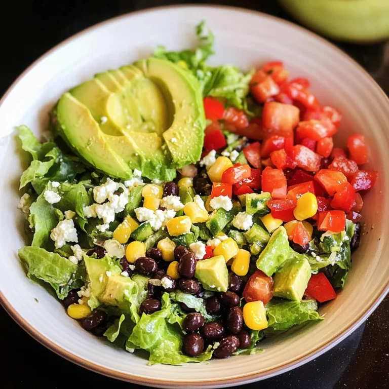Mexican Chopped Salad with Honey-Lime Dressing