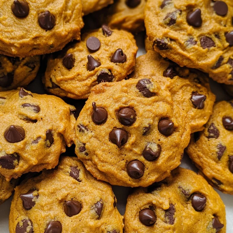 Old Fashioned Pumpkin Chocolate Chip Cookies