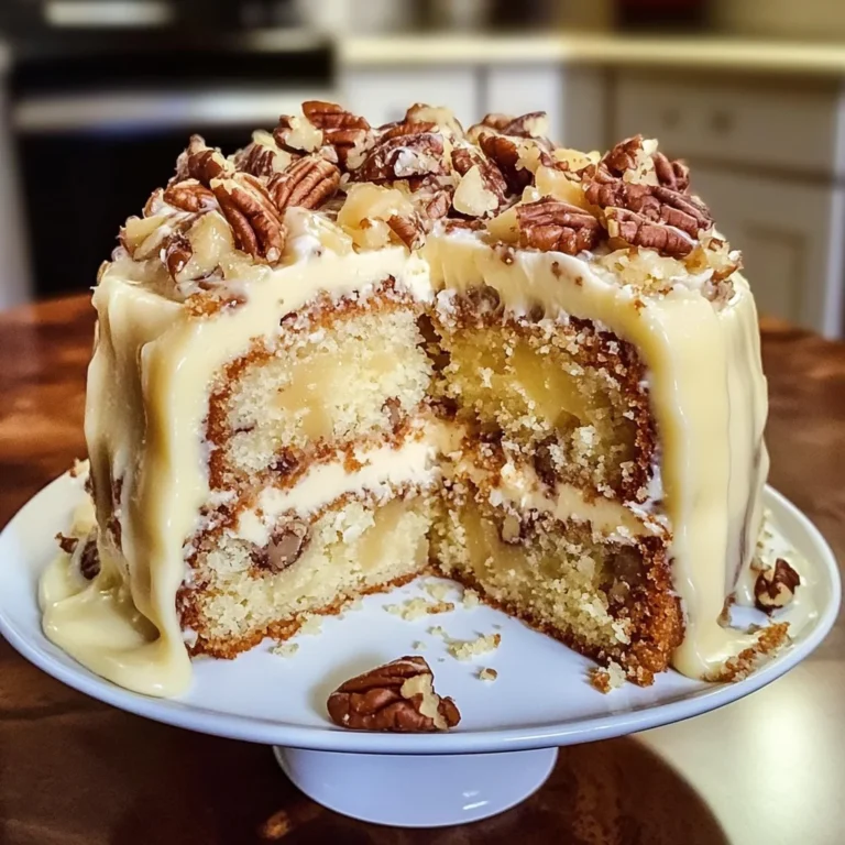 Pineapple Pecan Cream Cheese Pound Cake