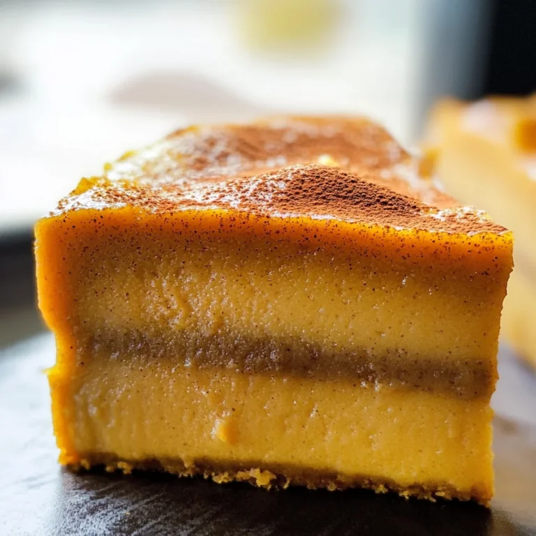 Pumpkin Magic Custard Cake Recipe