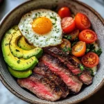 Steak and Eggs Breakfast Bowl