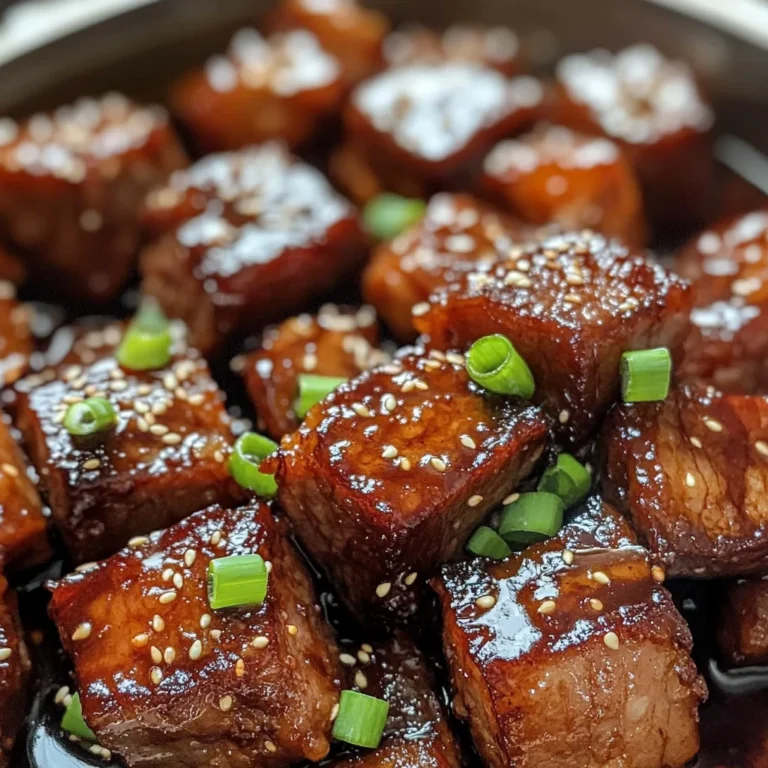 Sticky Chinese beef belly