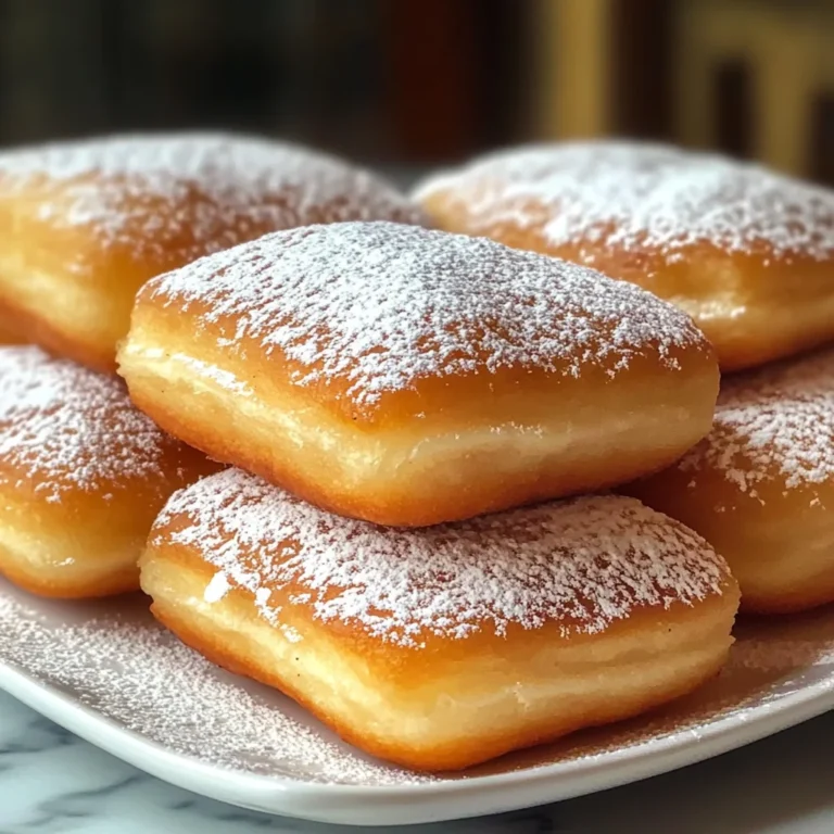 Vanilla French Beignets