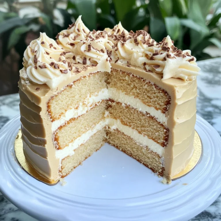 White Chocolate Mocha Cake