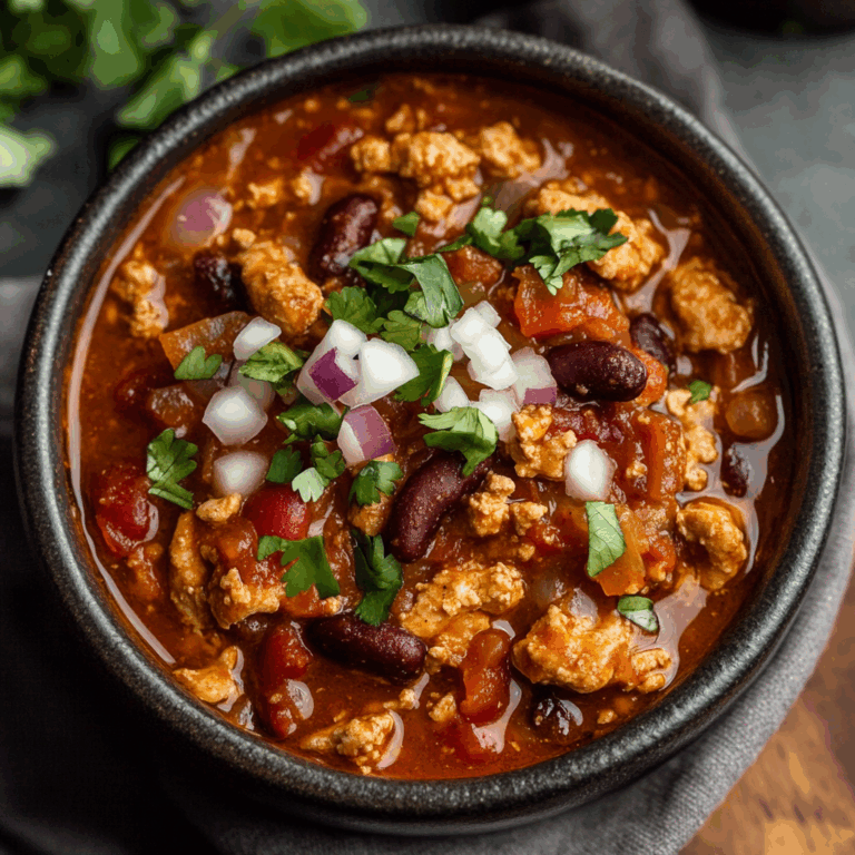 Easy Turkey Chili