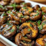 Balsamic Roasted Mushrooms