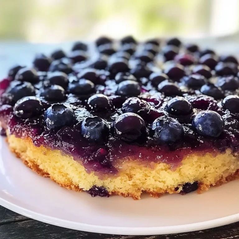 Best Homemade Blueberry Upside Down Cake - Alrightwithme