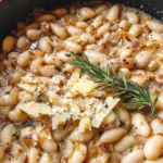 Caramelized Onion White Beans with Rosemary & Balsamic