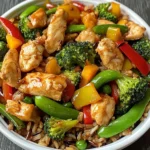 Chicken Veggie Rice Stir-Fry