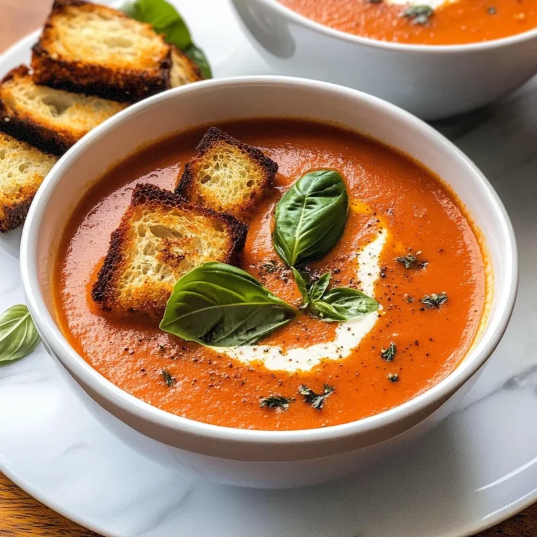 Copycat Panera Tomato Soup Recipe