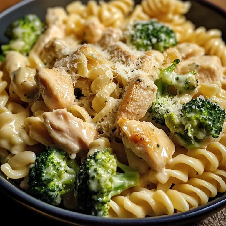 Creamy Chicken & Broccoli Pasta
