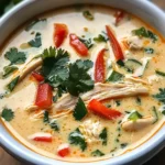 Easy Thai Coconut Chicken Soup
