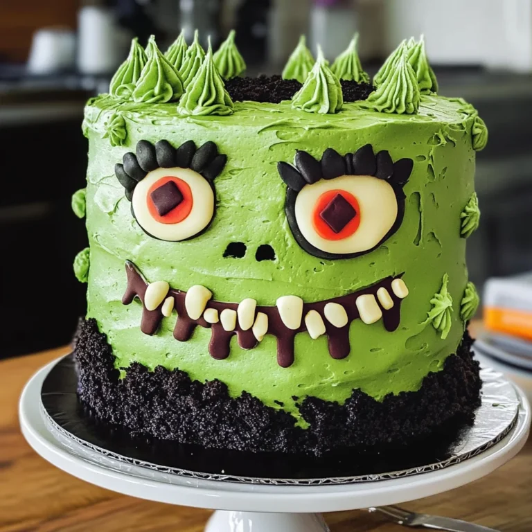 Frankenstein Cake