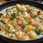 Garlic Chicken Gnocchi Skillet: A 30-Minute Wonder!