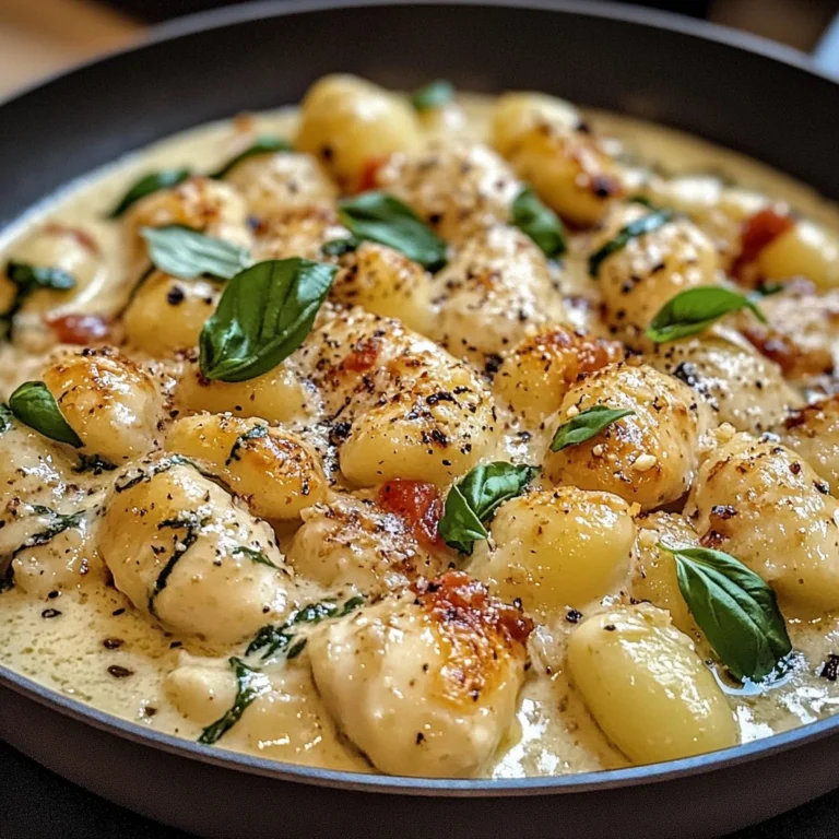 Garlic Chicken Gnocchi Skillet: A 30-Minute Wonder!