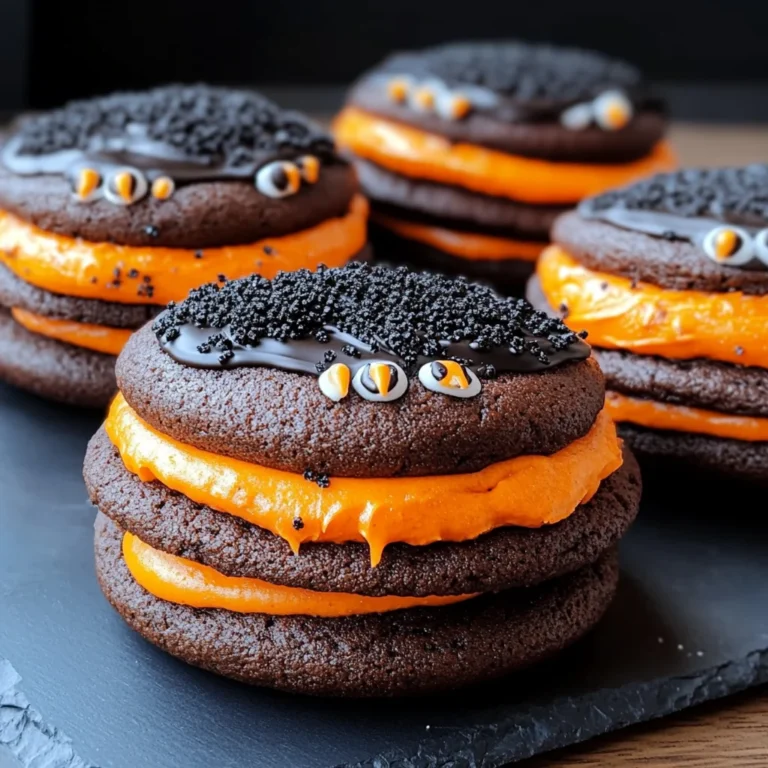 Halloween Whoopie PIes