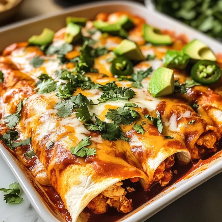 Homemade Easy Chicken Enchiladas