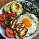 Protein-Packed Veggie Breakfast Plate