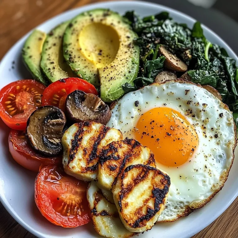 Protein-Packed Veggie Breakfast Plate