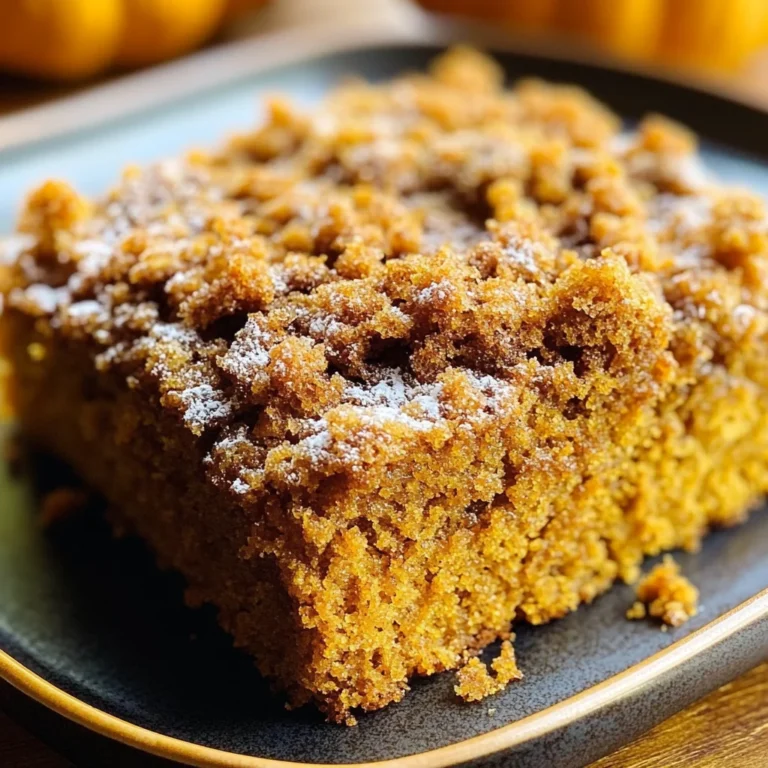 Pumpkin Coffee Cake