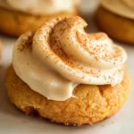 Pumpkin Spice Sugar Cookies with Cream Cheese Frosting