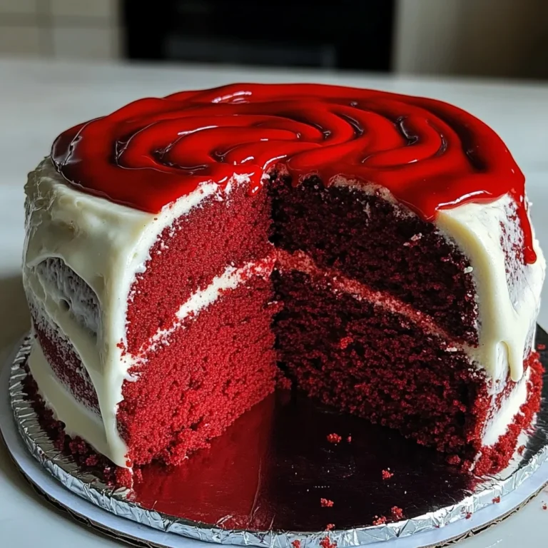 Red Velvet Pound Cake with Cream Cheese Glaze