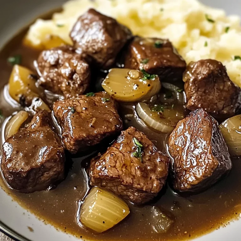 Sirloin Tips in Gravy – Easy Halal Beef Dinner Recipe