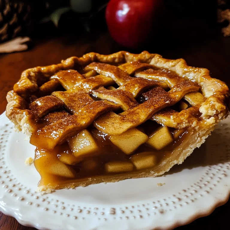 Toffee Apple Pie