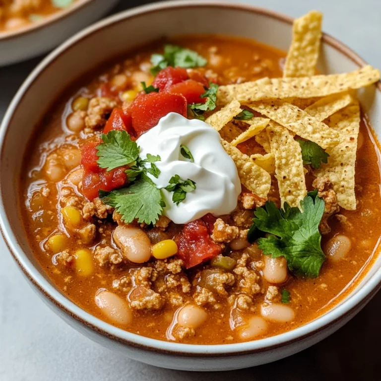 Turkey White Bean Chili