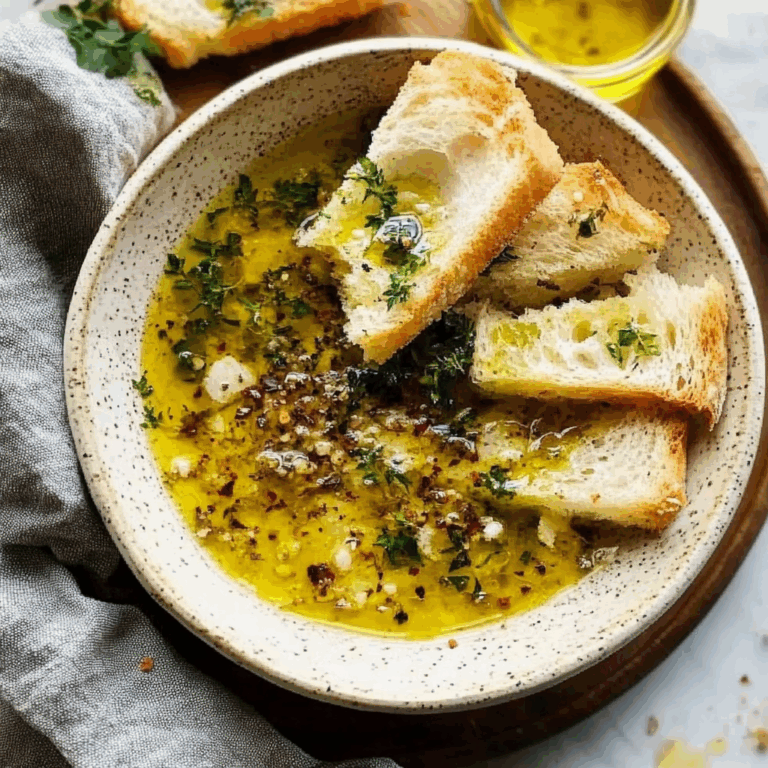 Easy Olive Oil Bread Dip