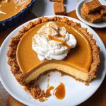 Biscoff Pumpkin Pie