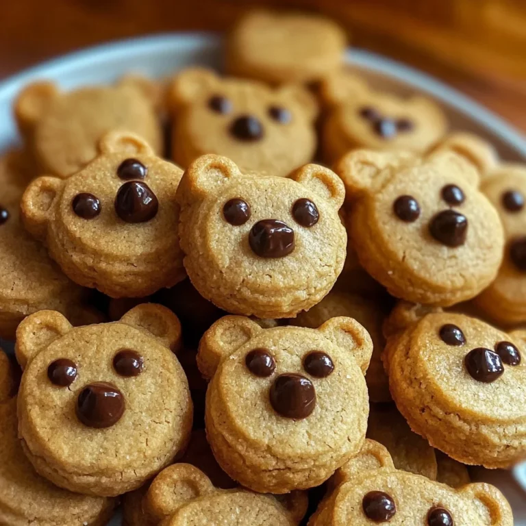Brown Butter-Maple Shortbread Bear Cookies